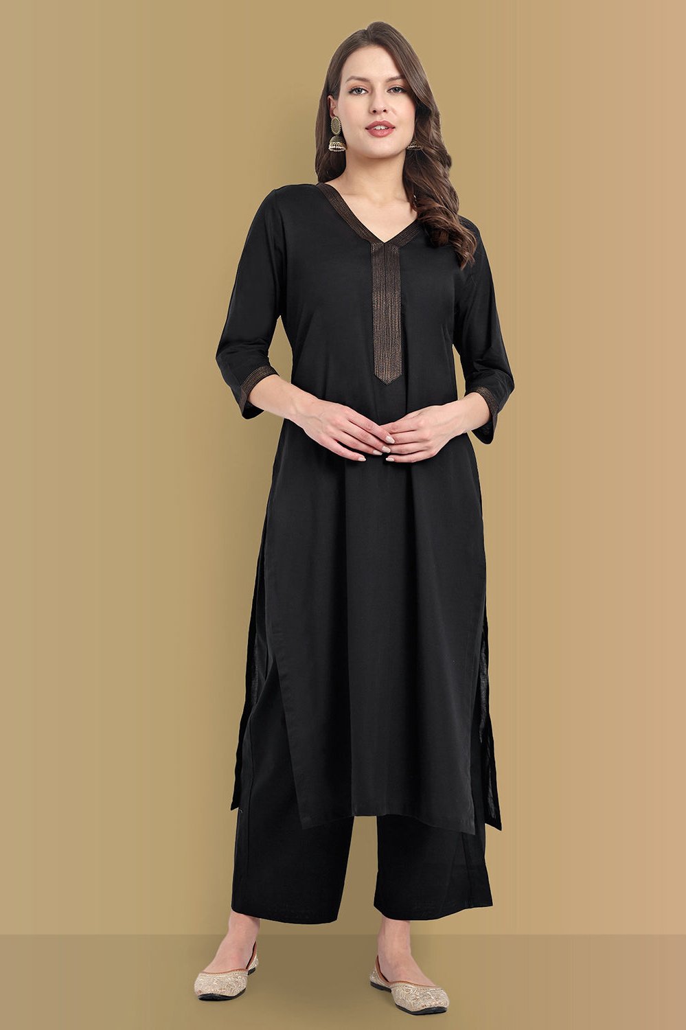 Women's Black Palazzo Online