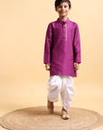 Kids Cotton Dhoti Kurta