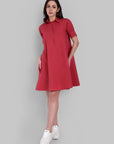 Pink Red Weekend Dress