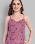 Cotton Noodle Strap Basic Top