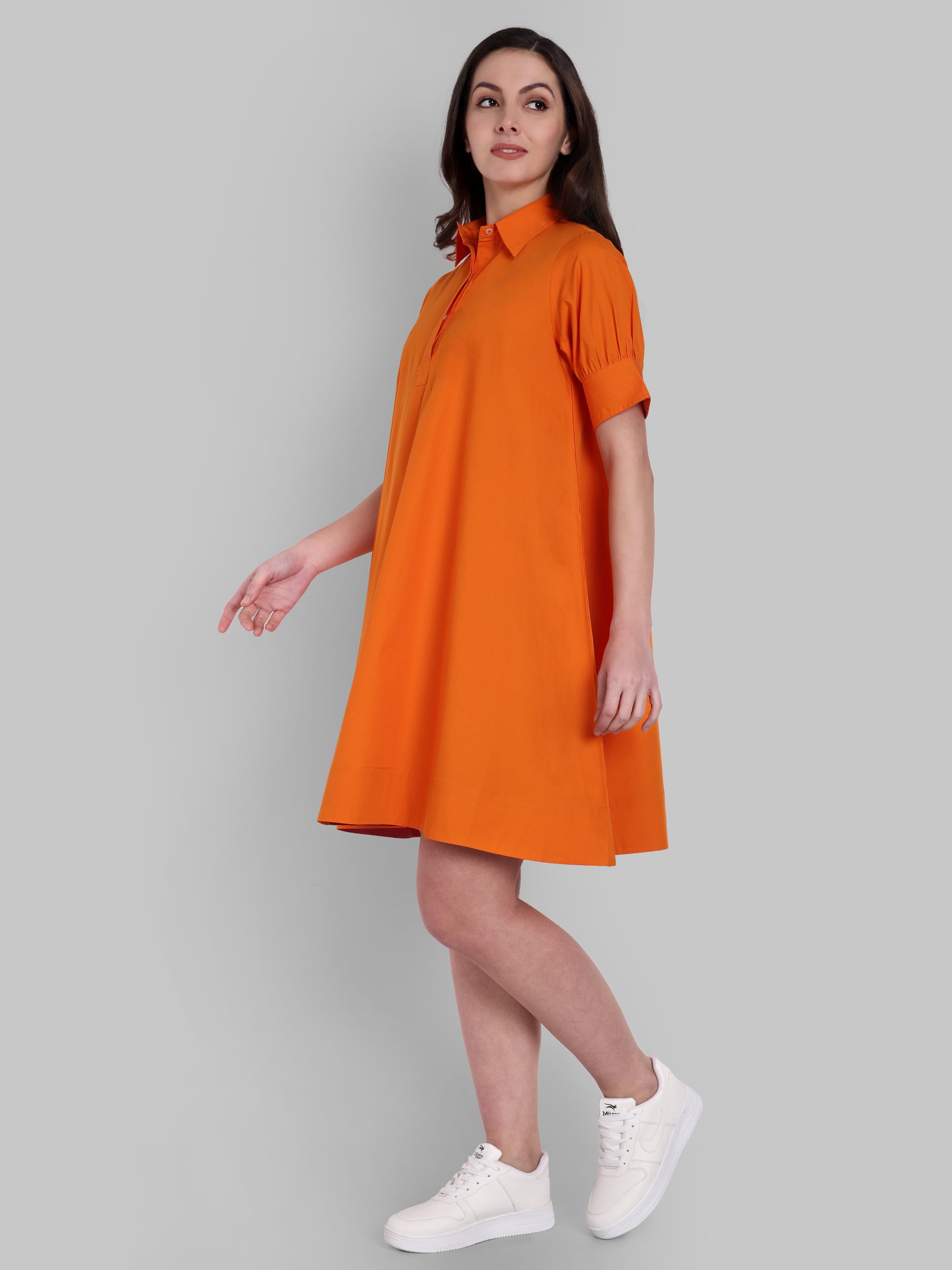 Weekend Dress Burnt Orange
