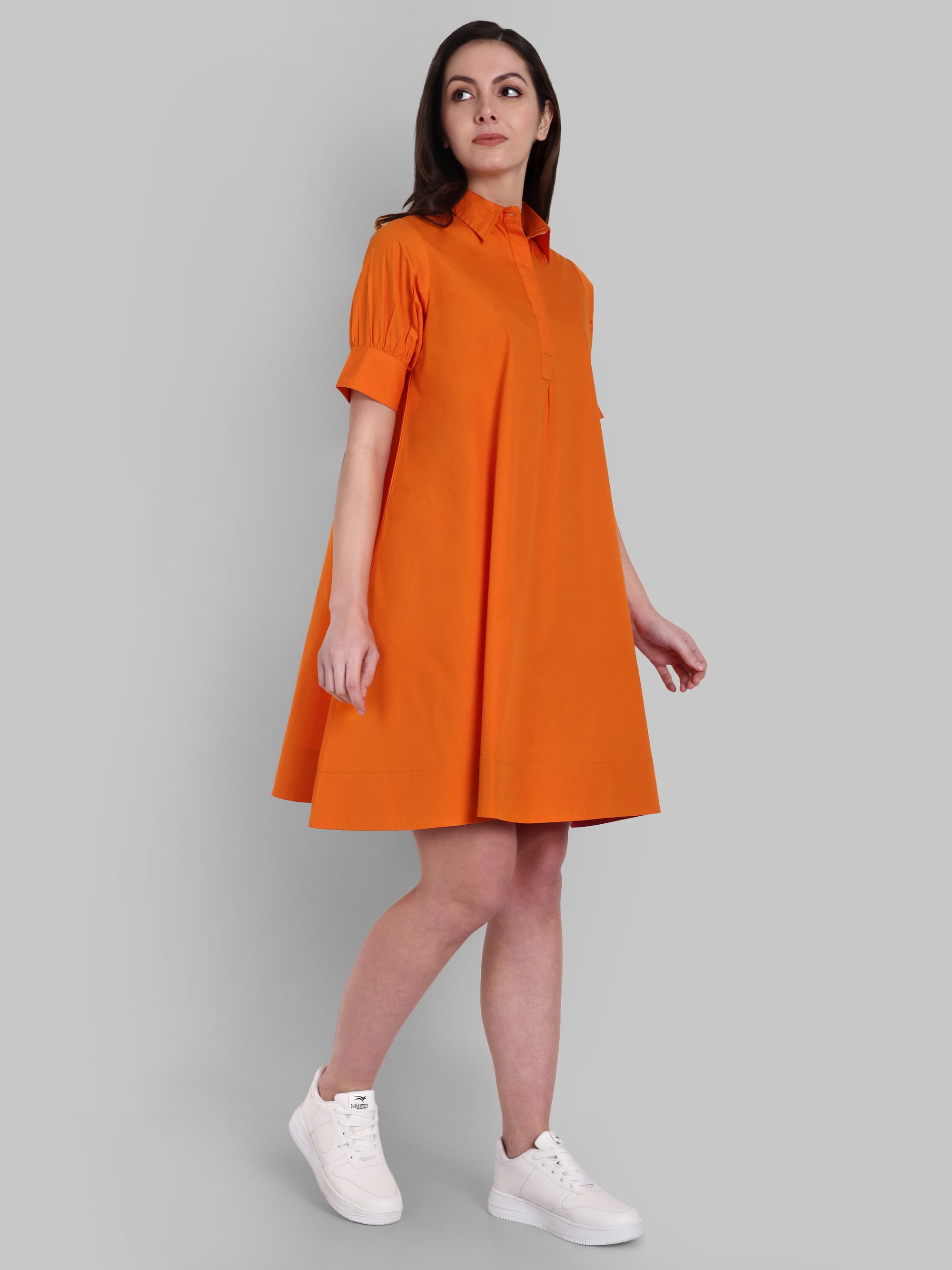 Weekend Dress Burnt Orange