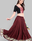 Women Black Banarasi Blouse