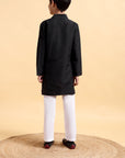 Boys Cotton Silk Embriodery Kurta & Pajama Set