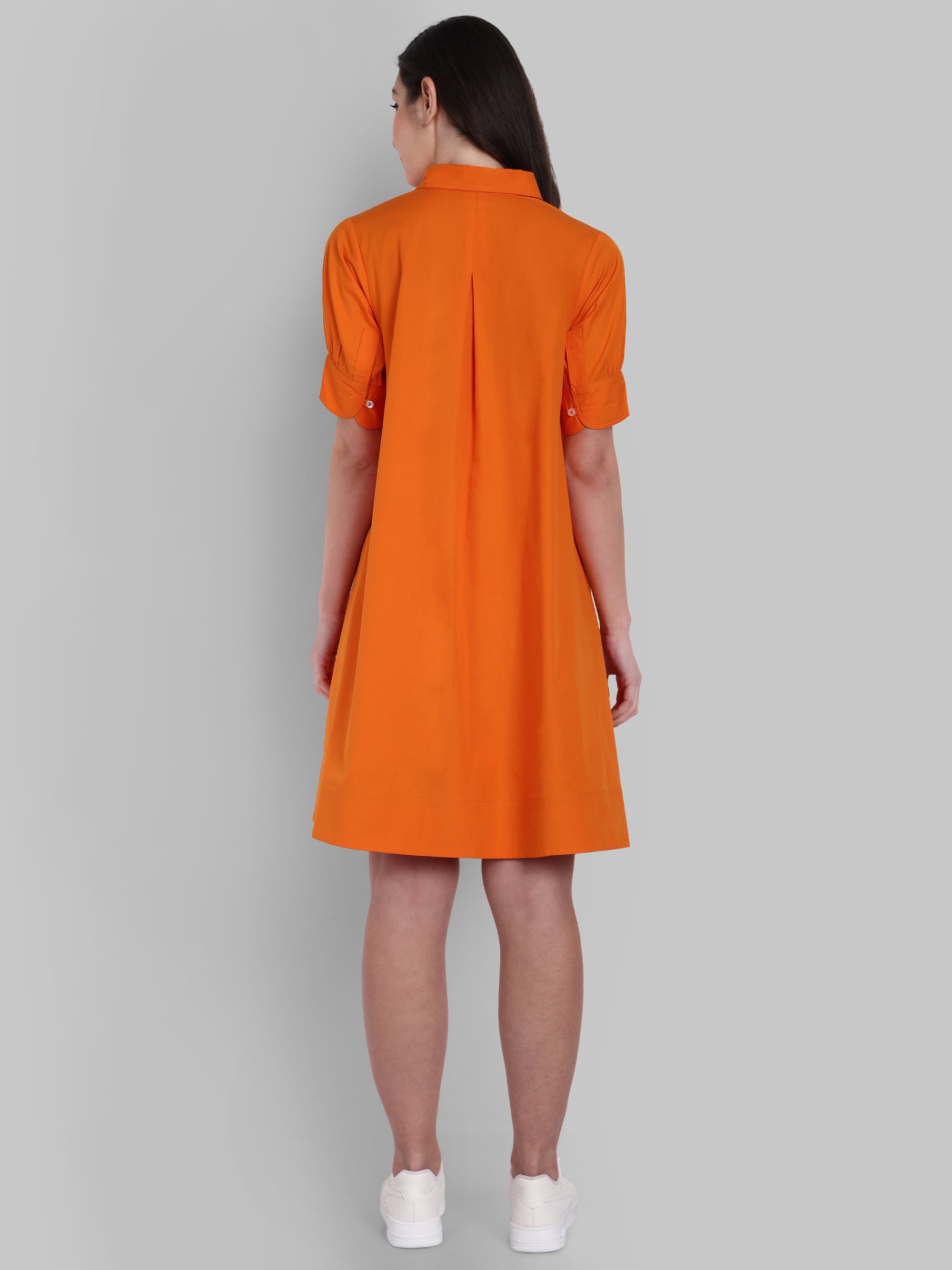 Weekend Dress Burnt Orange