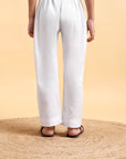 Boys White Pyjama Pant