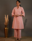 Rozana Light Pink Kurta & Pant - Set of 2