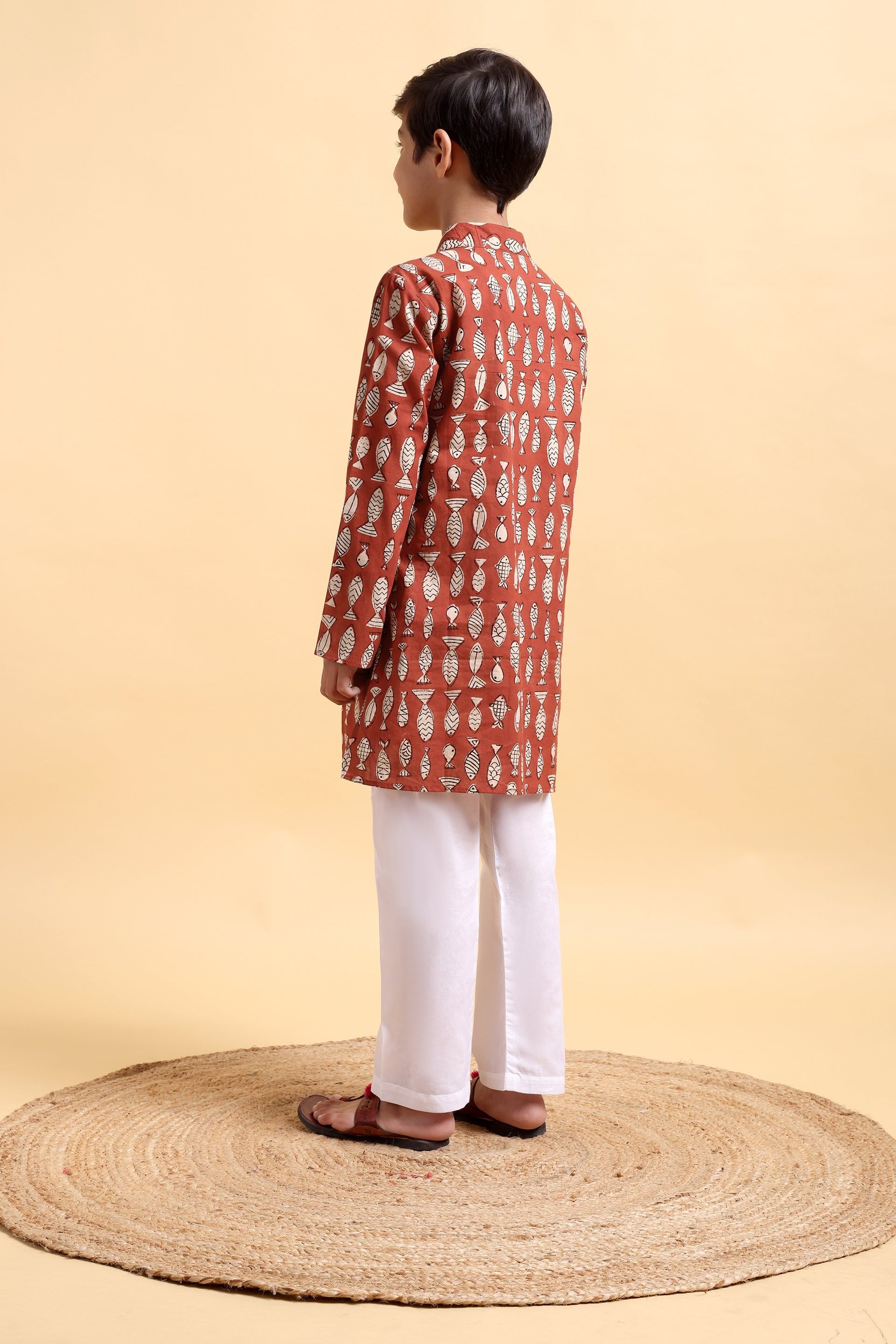 Boys Kurta Pyjama Set