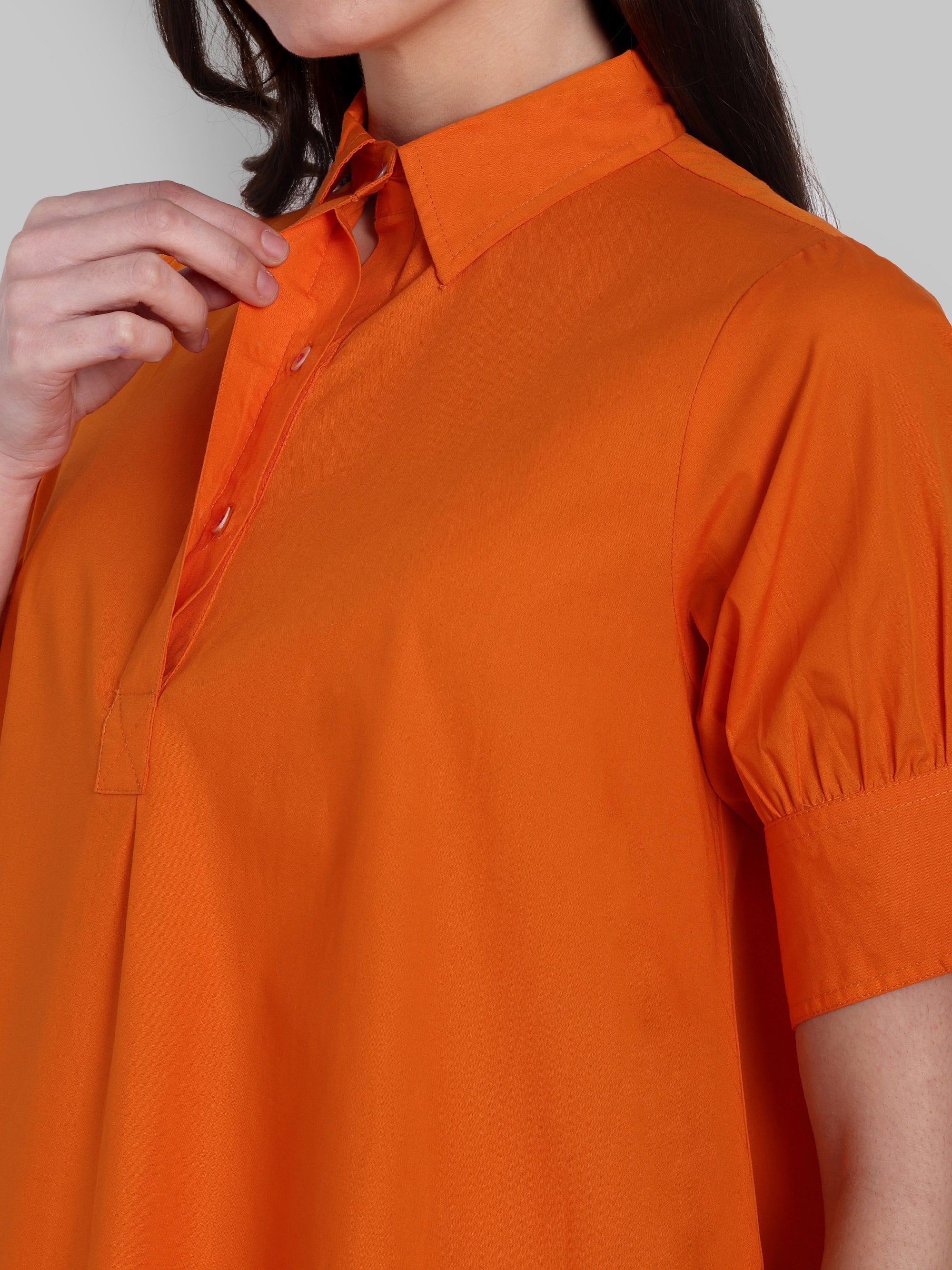 Weekend Dress Burnt Orange