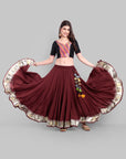 Black Banarasi Silk Blouse