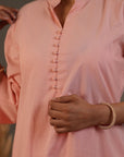 Rozana Light Pink Kurta & Pant - Set of 2