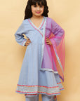 Girls Cotton Anarkali Suits