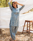 Samiya Kurta with Harem Pant - Set of 2