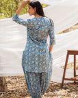 Samiya Kurta with Harem Pant - Set of 2