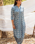 Samiya Long Kurta with Harem Pant - Set of 2