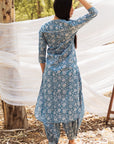 Samiya Long Kurta with Harem Pant - Set of 2