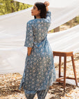 Maira V Neck A Line Kurta with Harem Pant