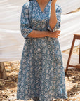 Maira V Neck A Line Kurta with Harem Pant