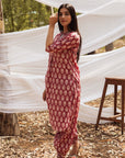 Samiya Asymmetric Elegance: Kurta with Harem Pant - Set of 2