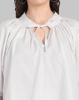 Nida smocking white Relaxed Fit Top