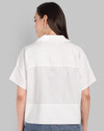 Classic White Boxy Cotton Shirt