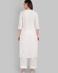 Maya White Breeze Kurta Set of 2