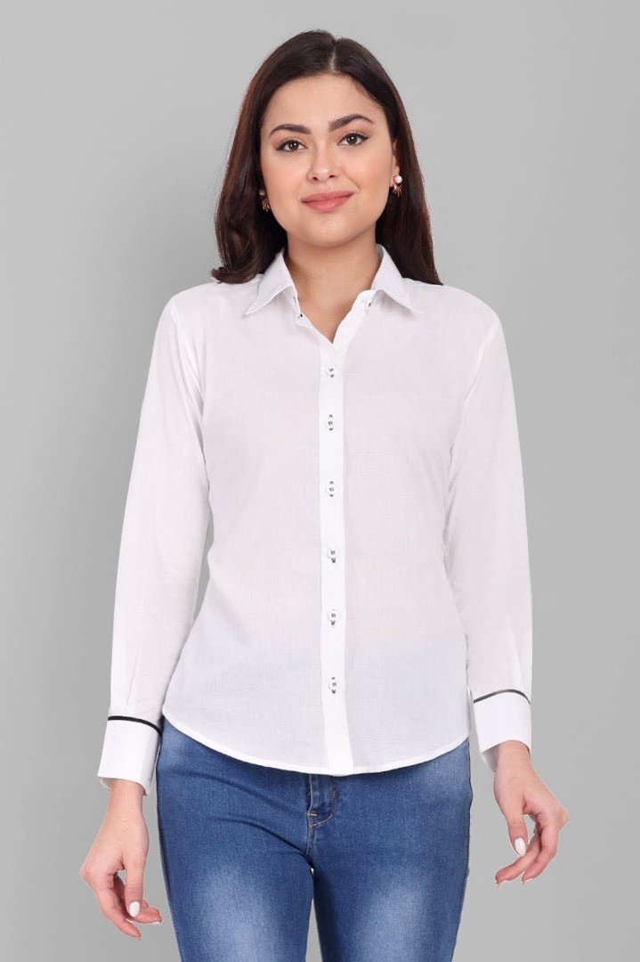 Gray Aya Cotton shirt