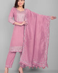 Buy Pink Kurta Sets for Women Online in India