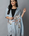 Blue Pashmina Cashmere Stole