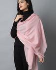 Pink Cashmere Pashmina Stole