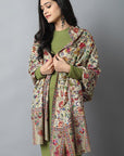 Kalamkari Pashmina Cashmere Stole Online