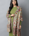 Kalamkari Pashmina Cashmere Stole