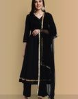 Anarkali Suit in Black