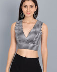 Black And White Checked Shirt