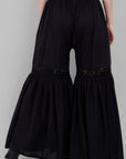 Black Gharara Pants