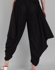 Women Black Dhoti Pant