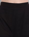Black Korean Dhoti Pant