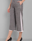 Black And White Checkered Pants