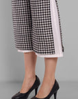 Black And White Checkered Trousers Online