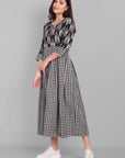 Black And White Maxi Dresses