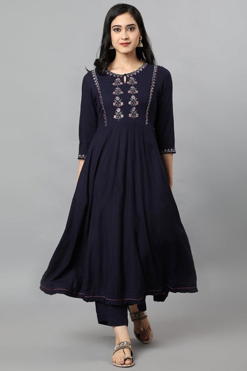 sachin and babi light blue dress Indian wedding wear Rayon Dresses Online in Canada main image 1