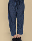Cotton Linen Pathani Style Blue