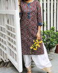 Buy Golden Lahori Poncha Shalwar