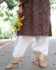 Golden Lahori Poncha Shalwar