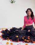 Hot Pink Beach Skirt