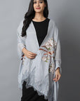 Natural Bird Pashmina-Cashmere Stole