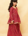 Wheat Gharara and peplum