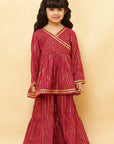 Wheat Gharara and peplum
