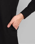 MEN'S BLACK KURTA PAJAMA SET