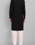 MEN'S BLACK KURTA PAJAMA SET